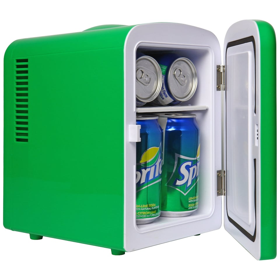image 1 of Coca-Cola Sprite 4L Cooler/Warmer 12V DC 230V AC Mini Fridge, Green