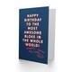 image 2 of Most Awesome Bloke In The World Cheeky For Him Funny Birthday Card