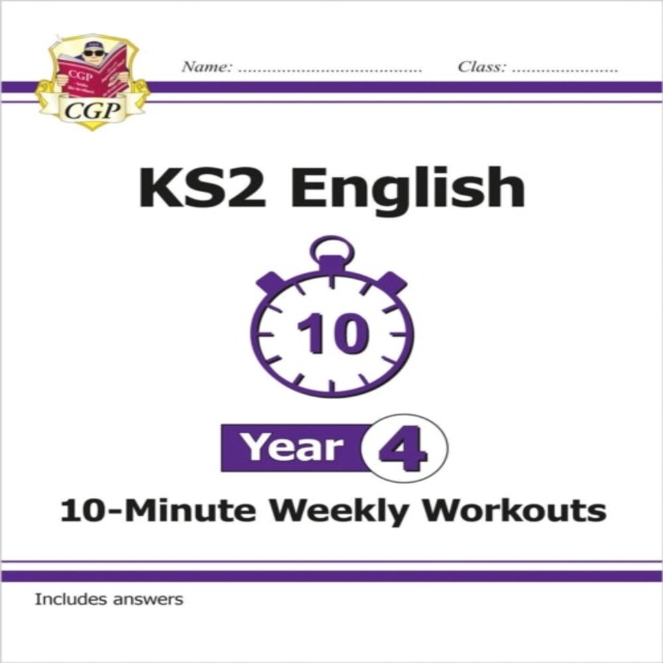 Ks2 Year 4 English 10-minute Weekly Workouts