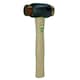 image 3 of Thor No 3 Copper and Rawhide / Hide Faced Hammer / Mallet Dead Blow 3lb TE398