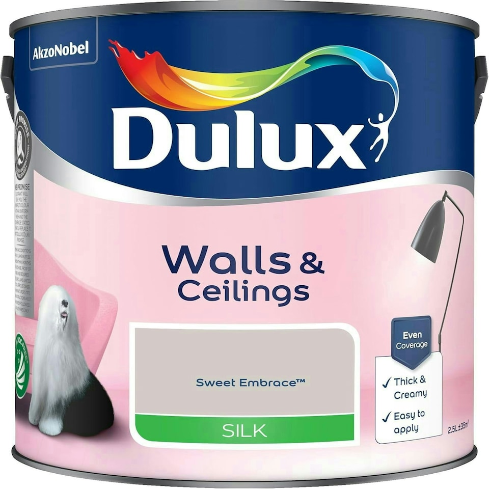 image 1 of Dulux Silk 2.5L Sweet Embrace