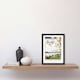 image 2 of Hiroshige Suijin Shrine And Massaki On Sumida River Framed Wall Art Print A4