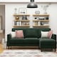 image 5 of Strummer Reversible Sectional Sofa Green | Green | Green | Three Seater