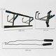 image 9 of SPORTNOW Pull Up Bar Doorway, Push Up Stand w/ Resistance Bands, Blue