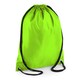 image 1 of BagBase Budget Water Resistant Sports Gymsac Drawstring Bag (11 Litres) - Lime - One Size Green | One Size