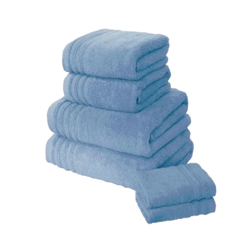 image 1 of So Soft Pure Cotton Face Towels Super Soft and Absorbant Blue | Duck Egg | Face cloth