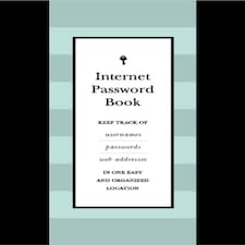 Internet Password Book