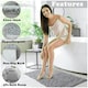 image 6 of VELVETIO Bath Mats & Pedestal Mat Set Anti Slip Super Soft Water Absorbent Yellow | Ochre
