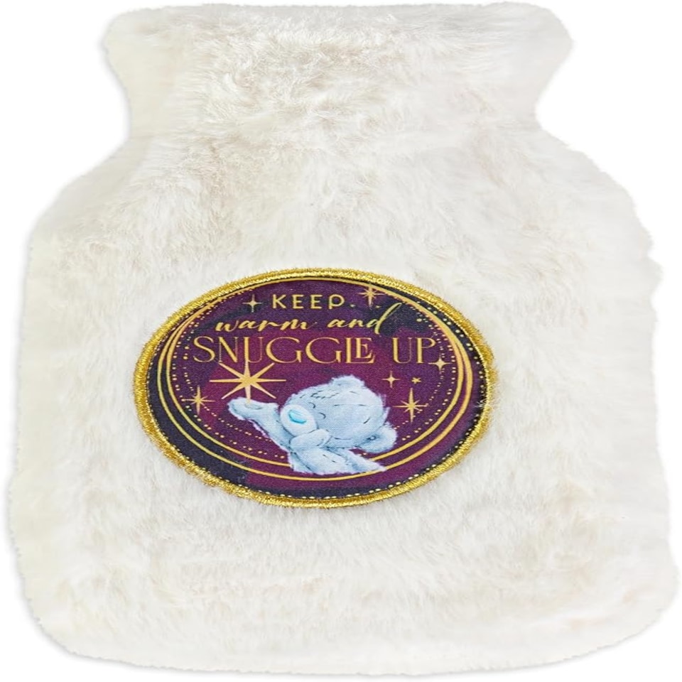 image 1 of Me to You Tatty Teddy Hot Water Bottle, Wine Glass and Coaster Gift Set in A Gift Box Official Collection