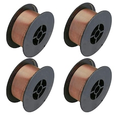 0.8mm Mild Steel Mig Welder Welding Wire Spool Gas Argon CO2 1.0kg Reel 4pk