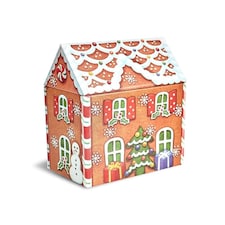 Elite Tins Dana Kubick - Large Gingerbread House Tin