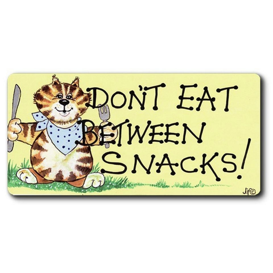 Something Different Dont Eat Magnet - Multicoloured - One Size