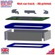 image 3 of Slot Car Trackside Scenery Slot Car Track Silver 1:32 Scale Wasp