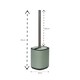 image 5 of Showerdrape Sage Green Bathroom Accessory Set Floor Caddy with Toilet Brush and Holder | Green | Sage Green | 1