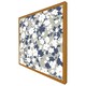 image 1 of Grey, purple & white flowers (Picture Frame) Brown | Oak | XS