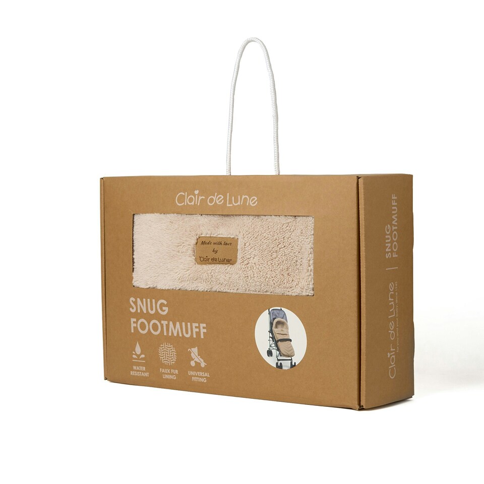 image 1 of Clair de Lune Snug Footmuff - Beige