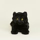 image 2 of Warmies Plush Black Cat LARGE