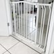 image 10 of Safetots Curved Top Safety Gate, 71cm - 80cm, Matt White, Pressure Fit Stair Gate