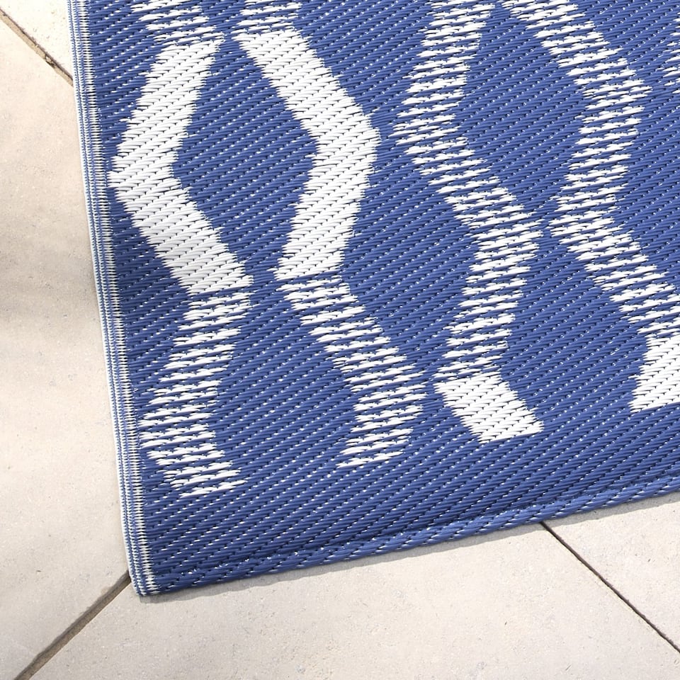 image 1 of Fusion Rico Outdoor Outdoor Rug Blue