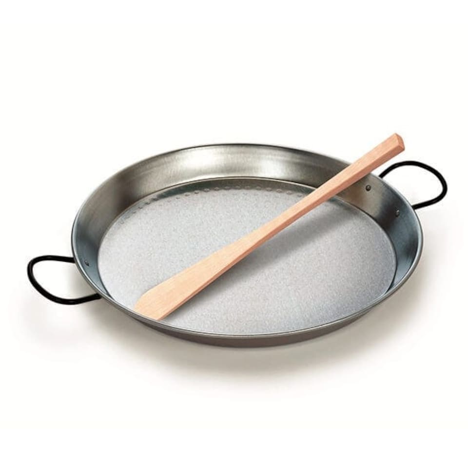 image 1 of Vaello Carbon Steel Paella Pan 30cm