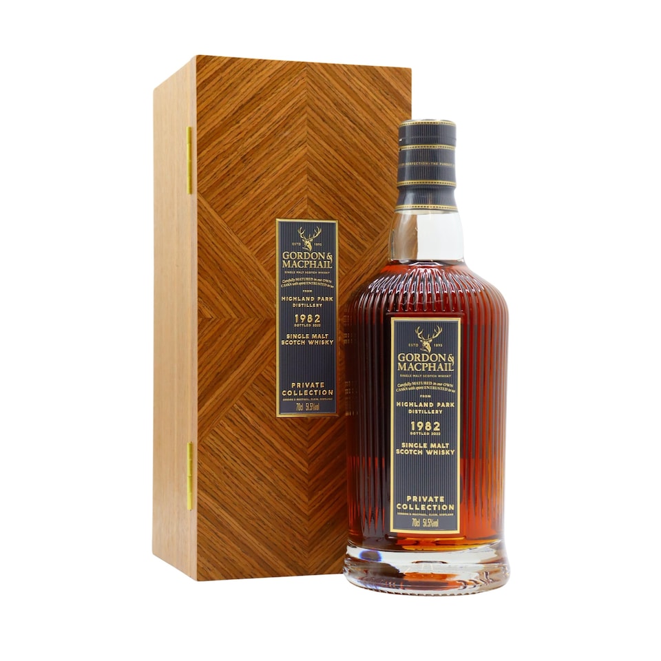 Highland Park Gordon MacPhail Private Collection Single Cask 1155 1982 40 year old Whisky
