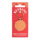 image 1 of Waffle Design Keyring
