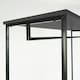 image 9 of OHS Brooklyn 6 Drawer Home Storage Fabric Display Cabinet With Hanging Rail Grey