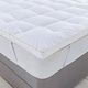 image 10 of Snug Deeply Dreamy Extra Deep Mattress Topper, 10 cm Thick | White | 1