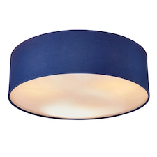 BHS Glow Kid's 3 Light Ceiling Light | Blue | Navy | 1