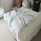image 4 of Blue Rippled Marble (Blanket)