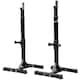 image 1 of Yaheetech  Pair of Adjustable Squat Rack Black