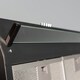 image 3 of SIA VSR60BL 60cm Visor Cooker Hood, Kitchen Extractor Fan, Under Cabinet Wall Mounted, Top Vented, Black