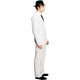 image 2 of Fever Mens Gangster Costume Set - White - S S