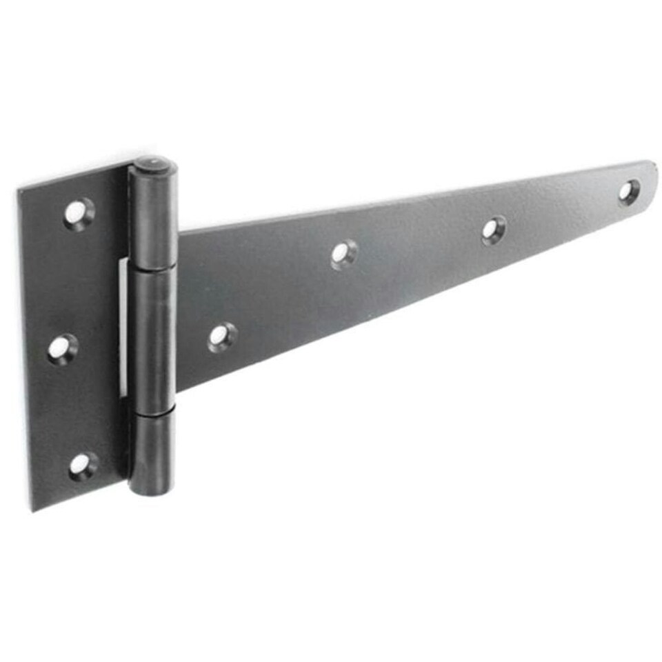 Securit Heavy Tee Hinges (Set Of 2) - Black - 200mm | Black