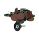 image 1 of 50mm Quick Change Rubber Backing Pad Adapter + 50pc 240 Grit Sanding Pads
