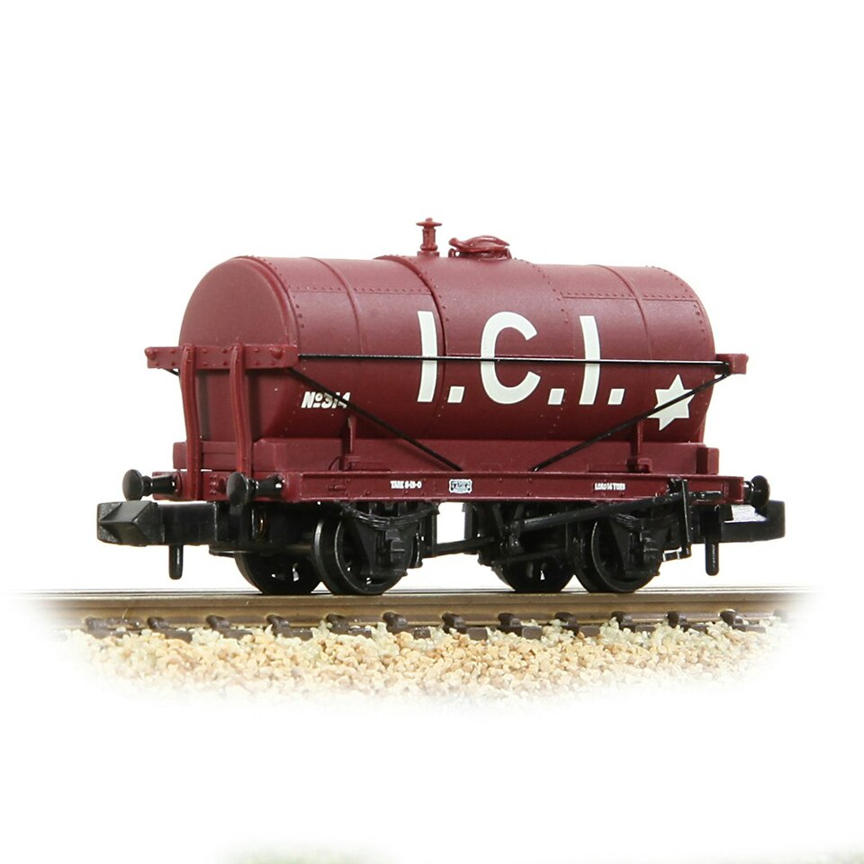 Graham Farish 14t Tank Wagon ICI Maroon 314