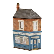 Bachmann Scenecraft Low Relief Corner Cafe (Pre-Built)