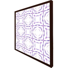 Purple brilliant boho (Picture Frame) Brown | L