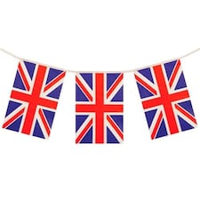 Union Jack PVC Flag Bunting 400m (100 x 4m)