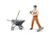 image 3 of Bruder bworld Municipal worker Detailed Vehicle & Playset Model