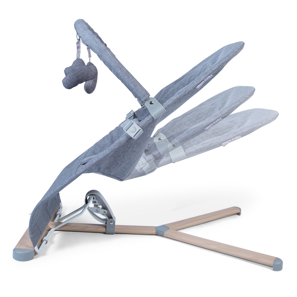 image 1 of Red Kite Baya Bouncer - Dove Grey | Grey | Grey | 1