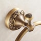 image 4 of Antique Brass Bathroom Toilet Round Towel Ring Dressing-Gown Wall Mounted Hanger