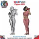image 2 of Trackside Unpainted Figures x 2 Scenery Set 136 1:32 Wasp