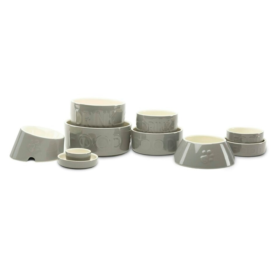 image 1 of Scruffs Classic Pet Saucer 13cm Grey | Grey | 1