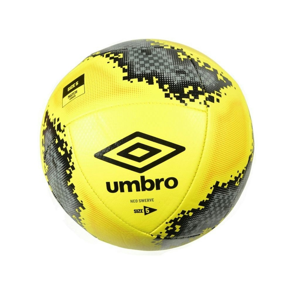 image 1 of Umbro Neo Swerve Football - Black/Yellow - 4