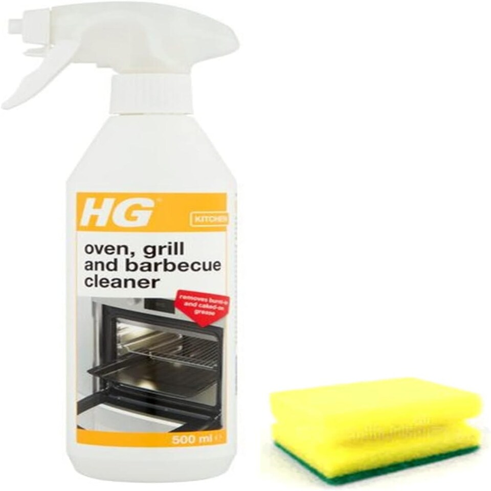 image 1 of HG Oven Cleaner Spray - BBQ and Grill Degreaser, 500ml