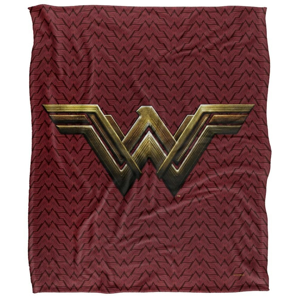 Wonder Woman Logo Blanket - Multicoloured - One Size (UTTV19301)