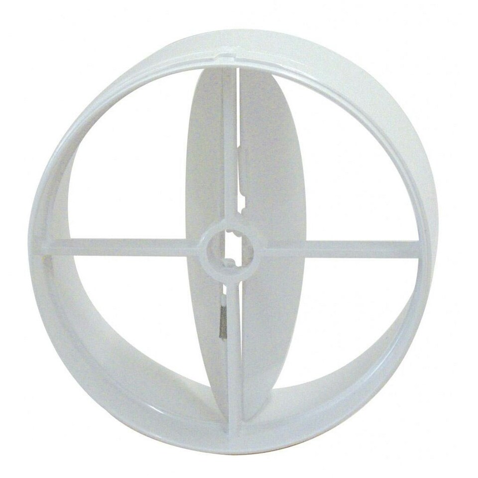 Manrose Back Draught Shutter - White - 4in