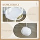 image 5 of PawHut Cat Tree with Scratching Post for Small Indoor Cats, White