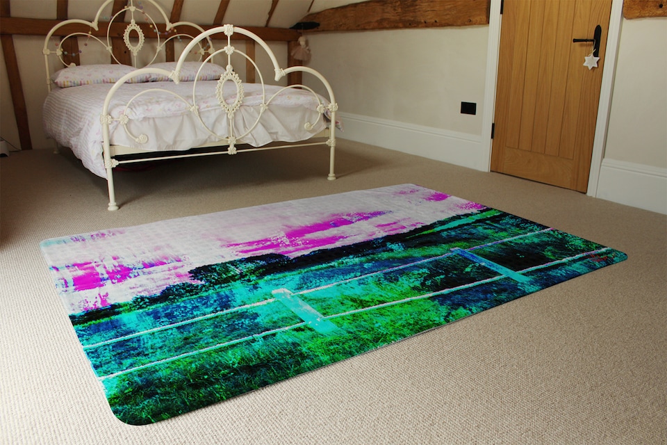 image 1 of Fluorescent Countryside Rug | Multi